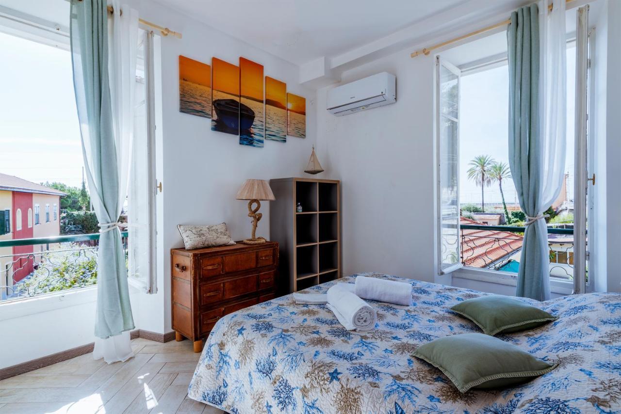 New Fishermans House Seaside, Air Conditioning & Wi-Fi Bordighera Dış mekan fotoğraf